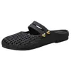 Nuevas Sandalias de Dedo de Moda para Mujer para Verano, Antideslizantes, Resistentes al Desgaste, Zapatos para el Hogar, Baño y Playa con Agujeros