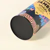 Tubos de papel para cajas de regalo personalizados con logo, botes de té de papel kraft, cajas cilíndricas para envases de aceites esenciales, tubos para pósters, latas de papel, personalización transfronteriza