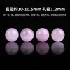 Li Natural Kunzita Cristal Roxo Contas Soltas Semi-Acabadas Acessórios Artesanais DIY Material de Tecelagem Individual