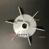 Monofásico Aspa de Ventilador Plástico Motor Bomba de Agua Polipasto Agujero en D Impulsor AOYL 14 Agujeros 15/18/20 Agujero Redondo Placa Grande 220v