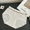 5604 Pantalones Suaves Caramelo Macchiato Cintura Media Cuadros Dulces Shorts de Triángulo para Niñas Transpirables 10A Resistencia Antibacteriana