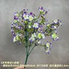 Buquê Artificial com Pequenas Flores de Macieira, Buquê Fresco Pastoral de Flores Artificiais, Buquê de Mão, Decoração de Casa Ins Transfronteiriça