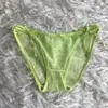 Pantaletas de Malla Transpirable Sin Costuras de Modal, Braguitas Transparentes Sexys de Encaje Bordado para Mujer, Pantaletas de Encaje
