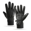 Luvas Quentes de Lã para Casal, Forradas com Lã, Espessas, para Levar, para Ciclismo, Touchscreen, Antiderrapantes, À Prova de Vento, para Dirigir, Comércio Exterior