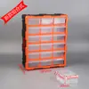 Caja de Almacenamiento para Artículos Varios de Escritorio Plástico Simple Tipo Cajón Compartimentada Caja de Herramientas para Piezas Clasificación y Organización Hogar Montado en Pared