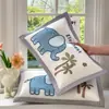 Almohada Infantil Nueva Linda Grande de Carbon Ligera de Seda de Hielo, Almohada para Siesta, Almohada para Estudiantes, Núcleo de Almohada, Almohada de Guardería