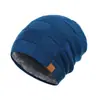 Amazon TEMU gorros de invierno más vendidos para hombres y mujeres, con estilos europeos y americanos de moda, colores lisos, forro de forro polar para mayor calidez y opciones de venta al por mayor para gorros de punto