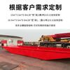 Bebedero de Lavado de Autos Totalmente Automático por Inducción para Obra de Construcción, Tipo Barco Grande de Acero Móvil con Neumáticos de Ingeniería, Bebedero de Lavado de Autos de Lavado Superior