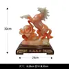 Fortuna e Prosperidade, Riqueza Imediata, Estatueta de Cavalo Cor de Jade Imitação, Sucesso nos Negócios, Decoração de Entrada de Sala de Estar, Artesanato de Presente para Negócios