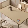 Novo Estilo Jogo Americano Impermeável e à Prova de Óleo, Protetor de Mesa de Couro Sem Lavagem, Jogo Americano para Mesa de Centro e Mesa de Escritório, Jogo Americano Resistente a Manchas e Desgaste, Toalha de Mesa
