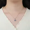 Collar Colgante Ojo del Diablo para Mujer Chapado en Oro de 14K Diseño de Nicho Personalidad Estilo Dulce Fresco Adornos de la Antigua Grecia Al por Mayor