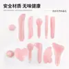 Ferramenta Popular Transfronteiriça de Jade Gua Sha, Placa de Cristal Gua Sha Facial Especializada, Dispositivo Gua Sha, Estoque Pronto do Fabricante, Dropshipping de Peça Única