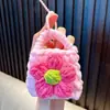 Boneca de Pelúcia Carteira de Moedas Artesanal Chaveiro Bolsa de Armazenamento Mini Fofa Pingente Pequeno Presente Atacado