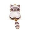 Accesorios DIY Transfronterizos Gatito Aleación Impreso Aretes Pulsera Colgante Accesorios para Carcasa de Teléfono Móvil DIY Creativo