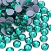 Rhinestones de Cristal de Vidrio de Espalda Plana Adhesivos Hot Melt de Fábrica Accesorios Navideños Coloridos para Ropa DIY