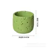 Macetas de Cerámica, Creativas Transfronterizas Minimalistas para Suculentas Decoración del Hogar, Textura Espacial de Cemento Bonsái Plantas Verdes