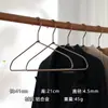 Percha de aleación de aluminio antideslizante sin costuras para ropa de adulto almacenamiento percha de ropa ropa percha de aluminio de alta resistencia