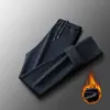 Pantalones de chándal de invierno con cremallera, pantalones rectos de pana, pantalones casuales holgados, pantalones de pana para hombre, pantalones casuales de otoño para hombre