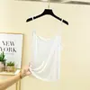 Camisola de Modal Feminina Verão Fina Sem Mangas Base Grande Solta Gordura mm Roupa Externa Efeito Emagrecedor Top