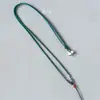 Cuerda para colgante trenzada DIY cuerda de collar ajustable cuerda trenzada cuerda para colgante de ágata de jade colgante de cuerda al por mayor