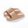 Sandalias de Coco con Relleno en el Talón de Alta Elasticidad para Hombres y Mujeres, Uso en Casa y Hotel, Antideslizantes, Sandalias de Eva con Suela Gruesa