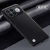 Funda para Teléfono Móvil Adecuada para Redmi K100Pro Note17 Cuero Liso Cobertura Total Textura de Cuero de Negocios Pocof9U Funda Protectora