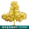 Hojas de Planta Artificiales en Stock Transfronterizas: Hojas de Arce, Hojas de Ginkgo, Hojas de Mango, Ramas Verdes de Higuera, Ramas de Plástico con Tacto Realista