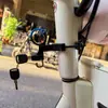 2025 Novo Gancho para Veículo Elétrico Fivela de Trava de Capacete Bateria Assistida por Potência Motocicleta Bicicleta Bicicleta Gancho Sem Furo