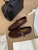 Zapatos Mary Jane planos retro franceses para mujer, nuevo estilo 2026, mocasines de suela blanda, disponibles en negro, verde y marrón