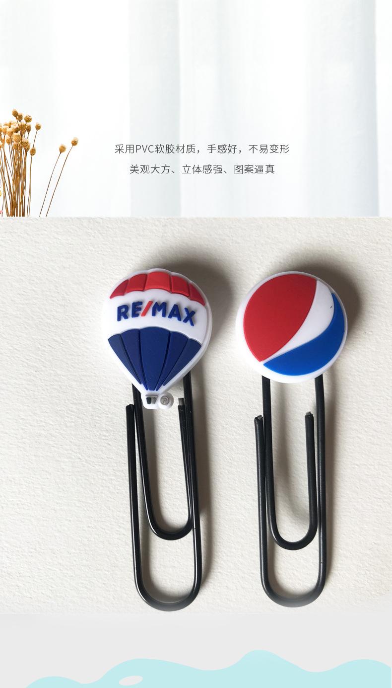 3d立体滴胶人物造型回形针书签夹