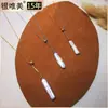 Colar de Pérola Natural de Água Doce em Prata S925 Colar Feminino Corrente para Clavícula Palito de Dente de Prata Formato Barroco Simples Presente