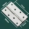 Bisagra pequeña abierta plana de acero inoxidable 1 pulgada 2 pulgadas 3 pulgadas 4 pulgadas bisagra mini para equipaje bisagra plegable para puerta de gabinete bisagra plegable para puerta
