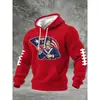 Sudadera con capucha para hombre de venta caliente transfronteriza 2026 con estampado 3D de cuadros pequeños Sudadera deportiva tipo jersey Hecha a medida