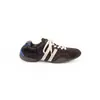 Aumento de 3cm~ Color Block Estiloso Bico Redondo Cadarço Rolo de Ovo Casual Treinamento Alemão Sapatos Femininos Outono 2026 Novo Solado Macio Sapatos Esportivos