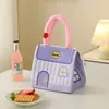 Bolsa para Bento de Casita Linda Bolsa para Lonchera Bolsa para Lonchera de Oficinista Estudiante Bolsa para Bento Bolsa para Lonchera Manual de Gran Capacidad