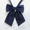 Pajarita JK Camisa de Uniforme Japonés para Mujer Estilo Universitario Estudiante Traje Saiver Libre Pajarita Cian Cuello Pequeño Cinta de Flores