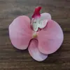 Flor Artificial Phalaenopsis Cabeza Souvenir Decoración Película de Impresión 3D Flor Falsa Hecho a Mano DIY Pasador Corsage Accesorios