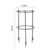 Suporte de escalada de videira plug-in externo suporte de flores suporte de flores de rosas vaso de plantas suporte de flores interno Suporte de haste de fio de lótus suporte de escalada de videira
