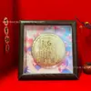Moneda conmemorativa de oro puro 999 Feliz Cumpleaños 50mg, un adorno de oro que trae riqueza, un regalo promocional popular para transmisiones en vivo
