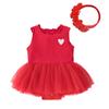 Vestido de verano para bebé con borde cruzado, falda de liebre para niña, ropa para recién nacida, chaleco suave, cinturón para el pelo