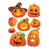 Pegatinas Decorativas de Halloween Pegatinas para Puertas de Vidrio Pegatinas para Ventanas Pegatinas de Pared para Niños y Guarderías Autoadhesivas Diseño Pegatinas de Calabaza para Disfrazarse