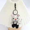 Colgantes Llavero de los Doce Animales del Zodiaco, Llaveros de Animales Tejidos a Mano, Dijes para Bolsos Tejidos, Artículos de Crochet Hechos a Mano Terminados