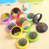 A009 Portátil Air Almofada Pente Pente de Maquiagem Pente de cabelo Anti-estático Air Bag Massagem Comb Flip Comb