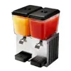 Máquina de bebidas frías Zhigo, máquina de jugos, uso comercial para tiendas de té de leche, temperatura dual caliente y fría, multifuncional, doble cilindro, triple cilindro, máquina de bebidas totalmente automática