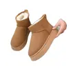Botas de Nieve para Mujer Suela Gruesa Ropa para Exteriores 2026 Invierno Nuevas Botas Cortas Forradas de Terciopelo Zapatos de Algodón Engrosados Antideslizantes Cálidas para el Noreste