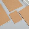 Caderno Simples de Papel Kraft em Estoque Alunos do Ensino Fundamental Praticam Livro de Lição de Casa Atacado Livro de Presente Personalização para Reunião Anual Corporativa