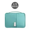 Bolsa de Passaporte de Grande Capacidade, Estilo Europeu e Americano, Multifuncional, Textura de Tecido Oxford, Impermeável para Viagem Catiônica, Porta-Documentos e Cartões, Atacado