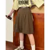 Verão Japonês Retrô Simples Cor Sólida Calças Sociais de Cinco Pontos Unissex Estilo Universitário Soltas Pernas Largas Caimento Casual Shorts