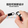 Cordón para teléfono móvil tres en uno de color sólido, bandolera corta de aspecto elegante, cuerda antipérdida, cadena colgante larga para funda de teléfono móvil