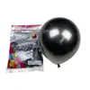 Shuai 'an Balão de Látex Metálico Espesso de 10 Polegadas 1,8g Redondo Flutuante a Ar Decoração de Evento de Casamento Festa de Aniversário